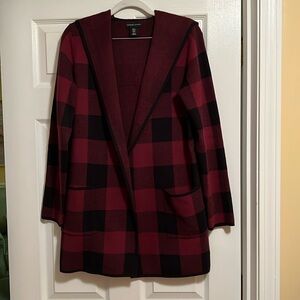 Adrienne Vittadini long cardigan sweater size medium